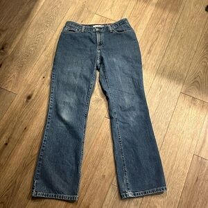 TOMMY HILFIGER | vintage straight leg 100% cotton jeans, size 6